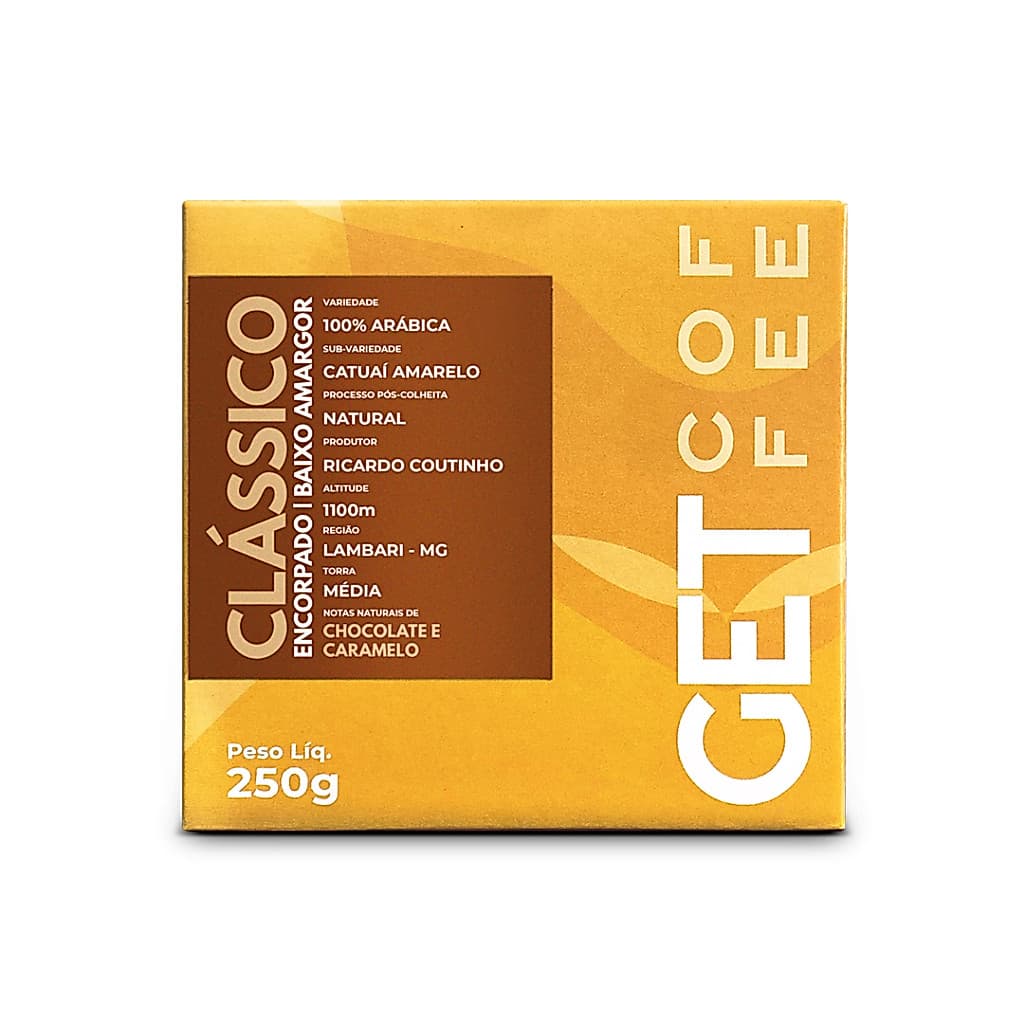 Café Especial 250g Sensorial Notas de Chocolate e caramelo 100% Arábica Torrado em Grãos ou Moído