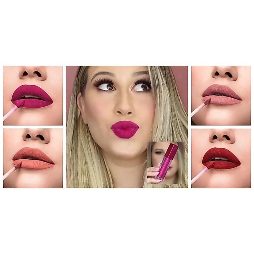 BATOM LIQUIDO SKINNY MATTE AVELUDADO - NIINA SECRETS EUDORA