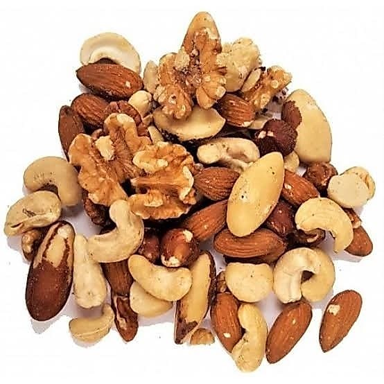 Mix de Castanhas sem Sal a Granel Oleaginosas Naturais Snack Saudável Lanche Fit