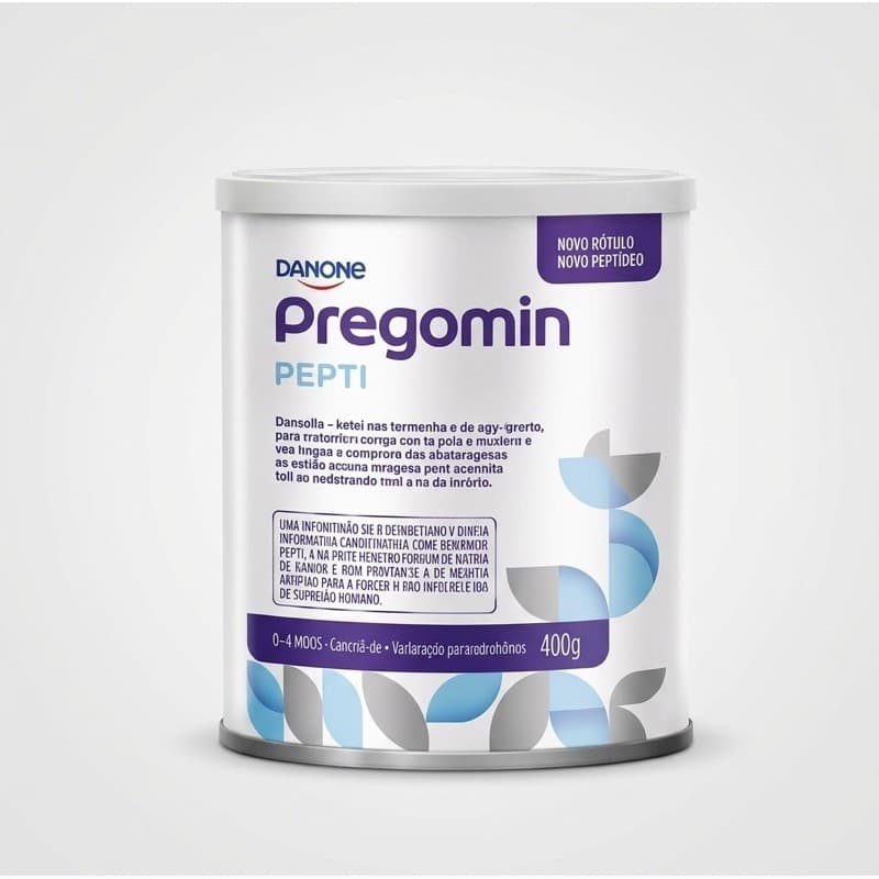 PREGOMIN Pepti Fórmula Infantil Em Pó Danone Com Proteína Extensamente Hidrolisada E Restrição De Lactose