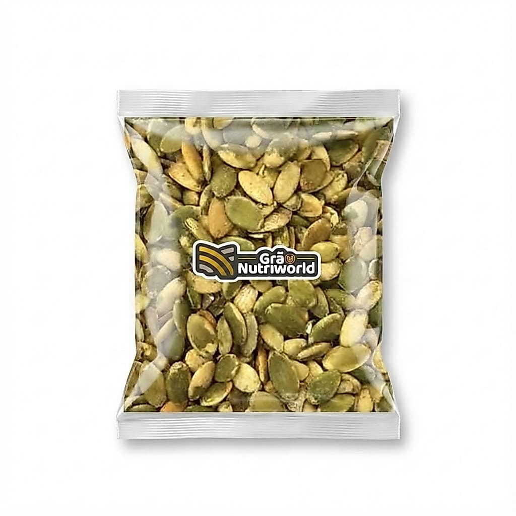 Semente De Abobora Sem Casca Torrada E Salgada Premium Saudável 200g 500g 1kg