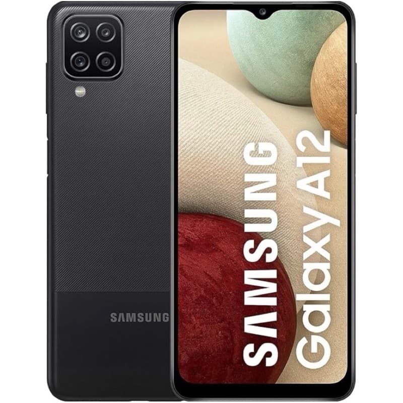 Celular Smartphone Samsung Galaxy A12 Tela 6.5 64gb 4gb Ram Preto