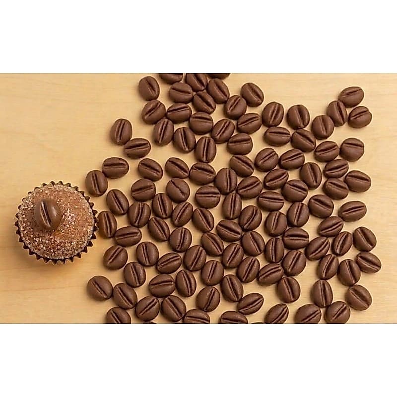 Mini apliques em pasta americana - Grãos de café (leia a descrição)