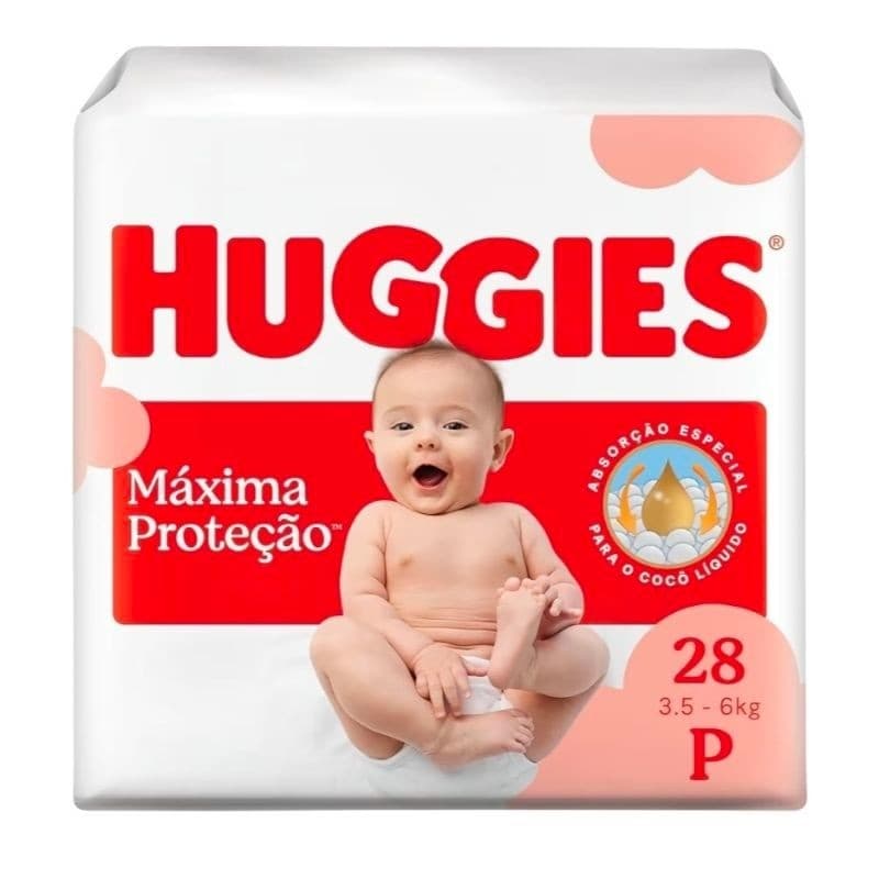Huggies Fralda Supreme Care P 28 Un