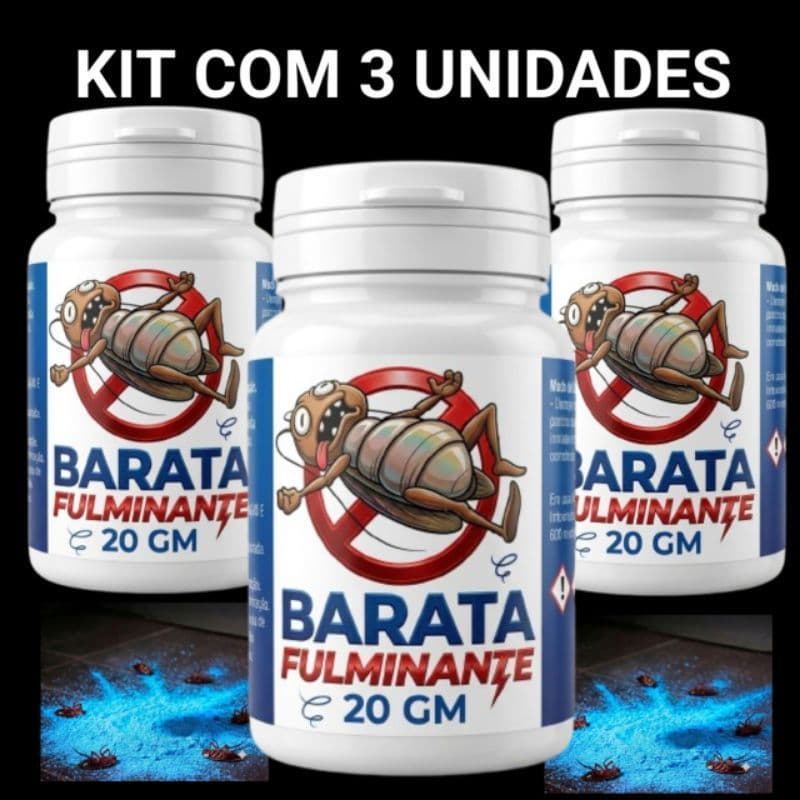 3-Barata Francesinha e contra formigas-20 Gramas-Eficaz e Poderoso-uso doméstico-cozinha de apartamento casa restaurante