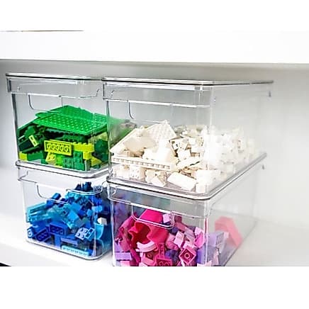 Organizador De Armários Multiuso Cozinha Clear 30x 15 X 13cm