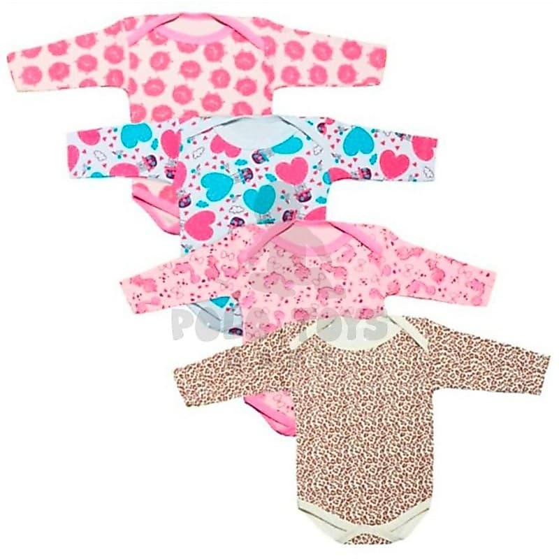 Body manga longa menina e menino estampado 100% Algodão em suedine roupa bebê