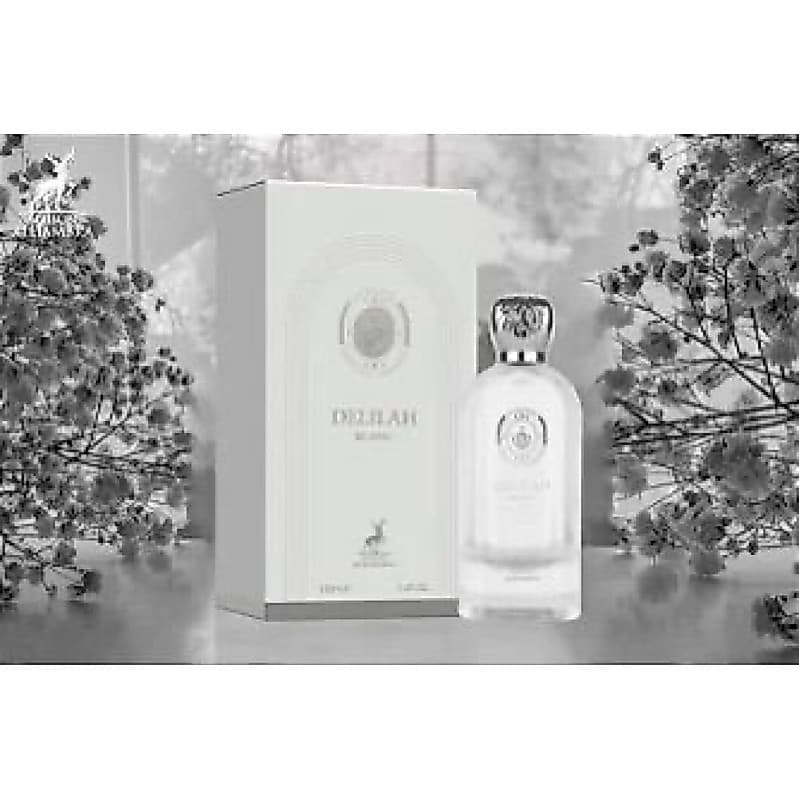 Tí Perfume Delilah Blanc Maison Alhambra Eau de Parfum Feminino 100ml Original Importado Alta Fixação