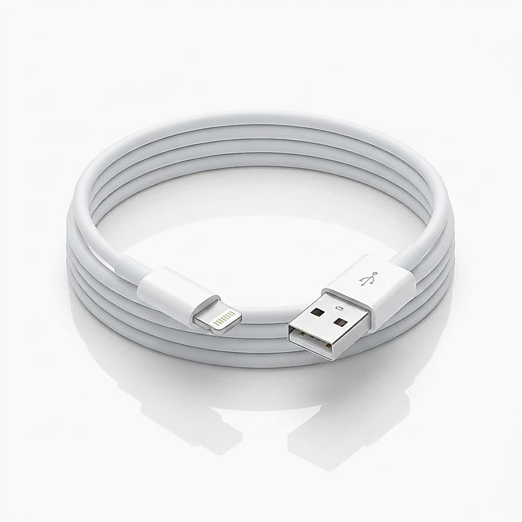 Cabo Carregador Lightning Usb 1 Metro Carga Rapida Transferencia Dados Celular Iphone Ipad Mac Apple