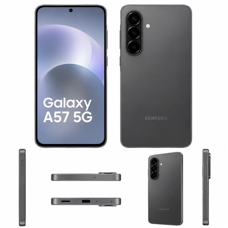 Celular Samsung Galaxy A57 5G 128GB Cinza Novo Lacrado