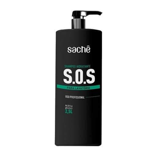 SHAMPOO SOS HIDRATANTE E RECONSTRUTOR 2,5L SACHÊ PROFESSIONAL