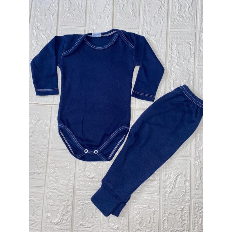 kit 6 Peças  Body e mijao  baby Suedine  100% Algodão enxoval  bebê