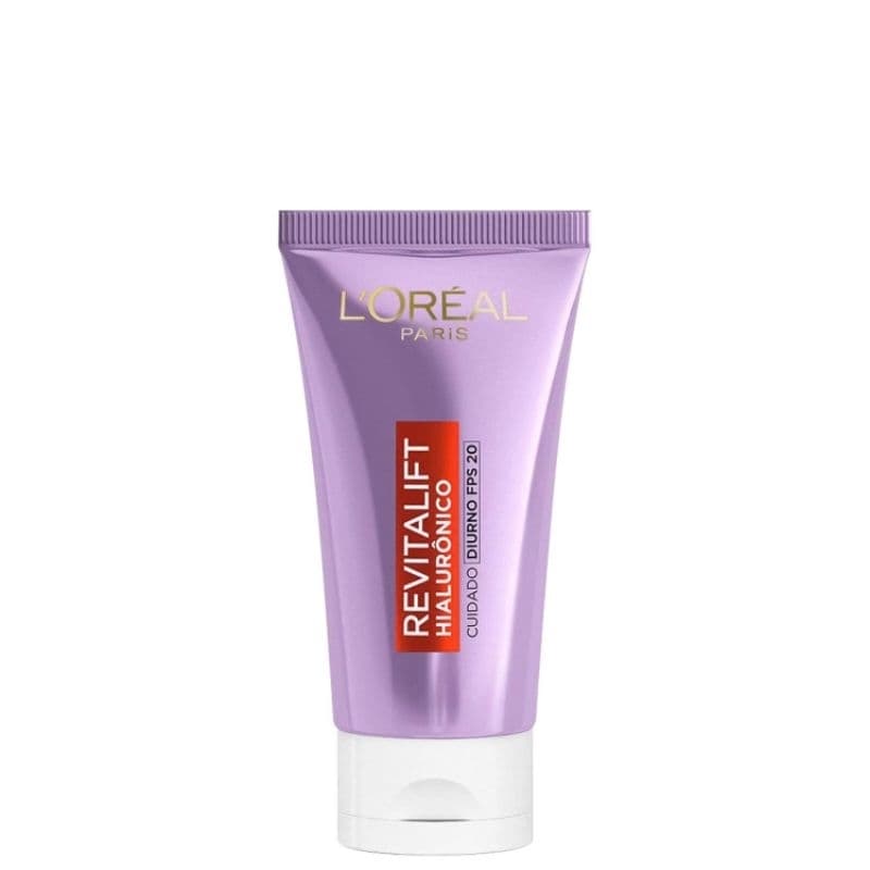 Creme Facial Anti-idade L'Oréal Paris Revitalift Hialurônico Diurno FPS 20, 25g