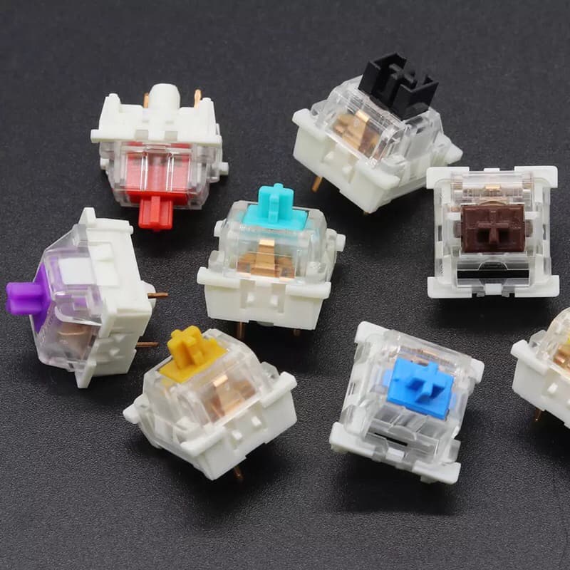 Preço Promocional Botão Switch Outemu Para Teclado Mecânico Blue Red Brown Purple