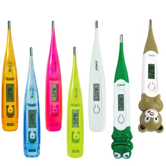 Termometro Digital Clínico Axilar Febre G-Tech Infantil