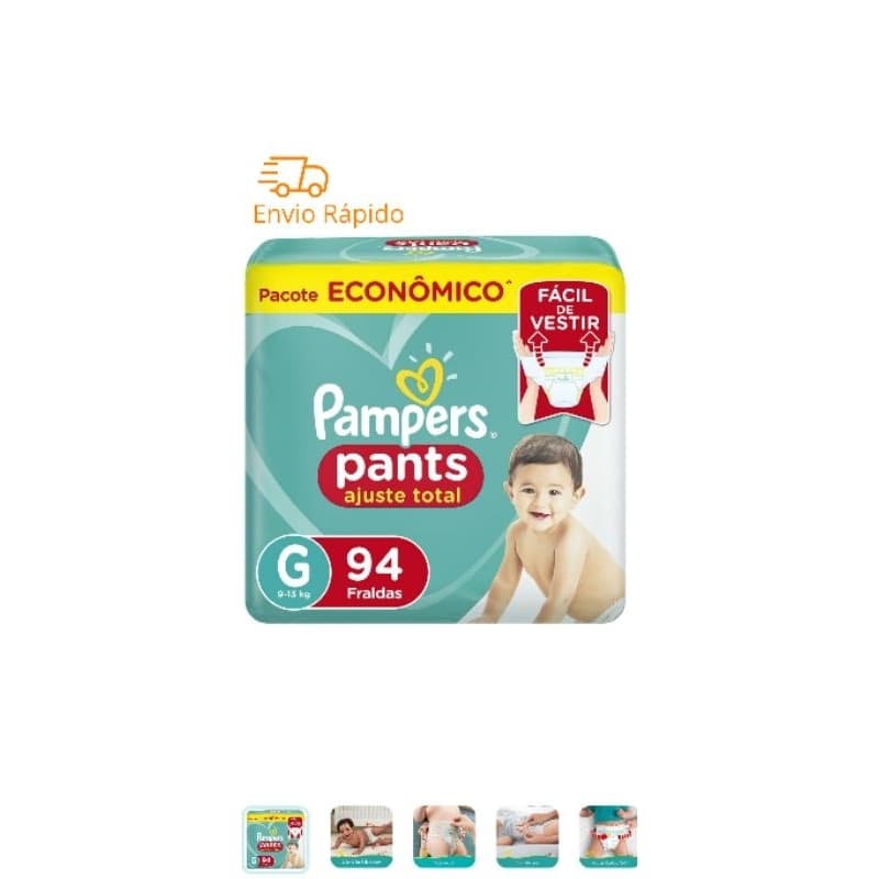 Fralda Pampers Pants G 94 unidades