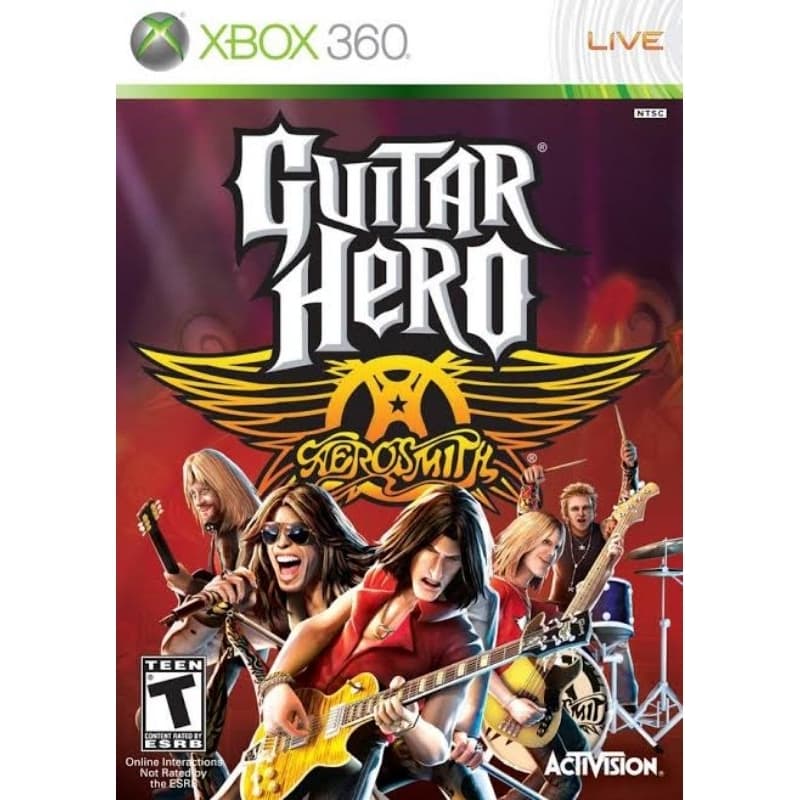 Guitar Hero Aerosmith Xbox 360 LT 3.0/LTU (Funciona com controle)