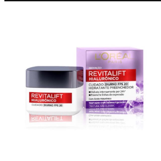 Creme Facial Anti-idade L’Oréal Paris Revitalift Hialurônico Diurno Fps20