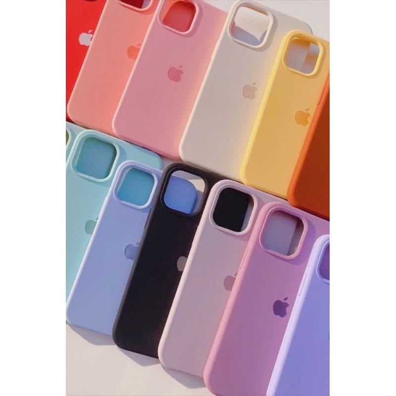 Capa Para iPhone 13 Silicone Aveludada Capinha 1ª Linha Capinha de Celular