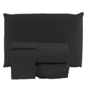 Kit 2 Jogos Lençóis De Cama Casal 3 Peças Liso Lençol Com Elástico E Fronha