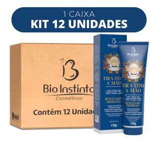Kit 12 Pomada Massageadora Tira com a Mão Alivio Imediato - 150g - Bio Instinto - Alivio muscular