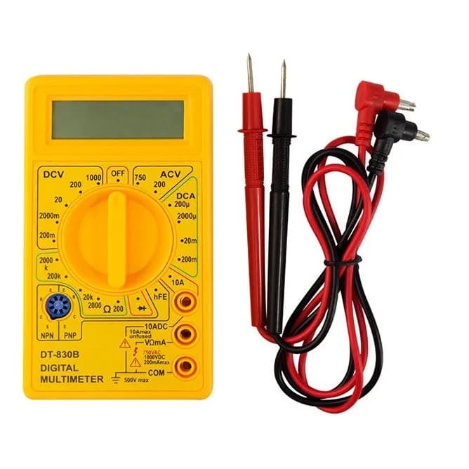 Multímetro Digital multi teste AC/DC Padrão DT-830B