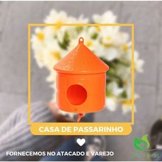 Casinha Para Passarinho E Hamster.