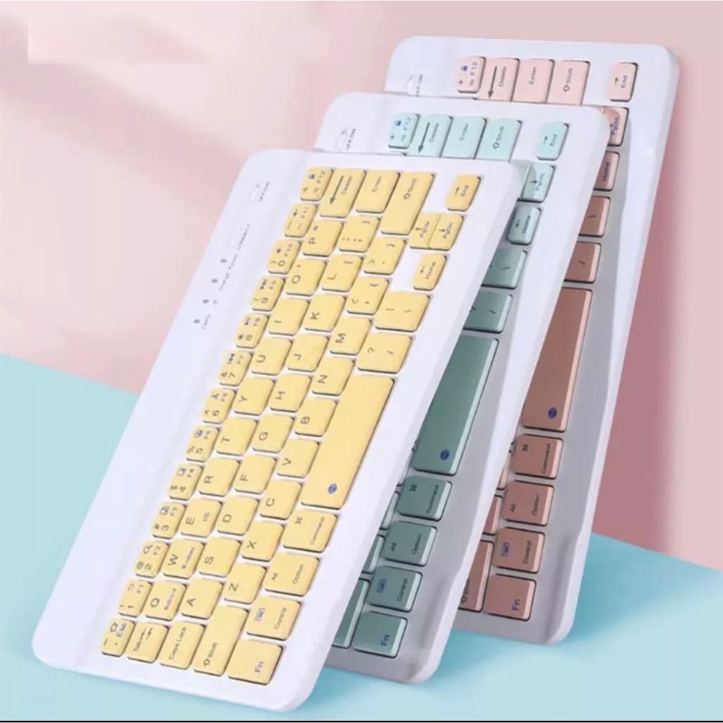 Conjunto De mouse Sem Fio Bluetooth Teclado 10 Polegadas