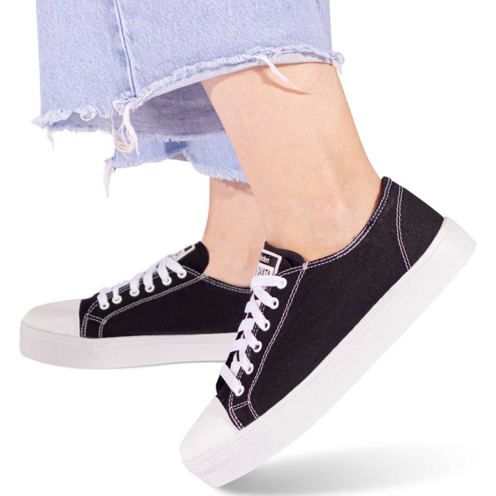 Tênis Casual Feminino Leve Sapato Confortável Lona