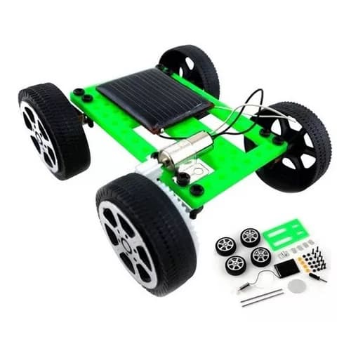 Carrinho De Montar Movido Energia Solar Brinquedo Educativo [ Código 612 ]