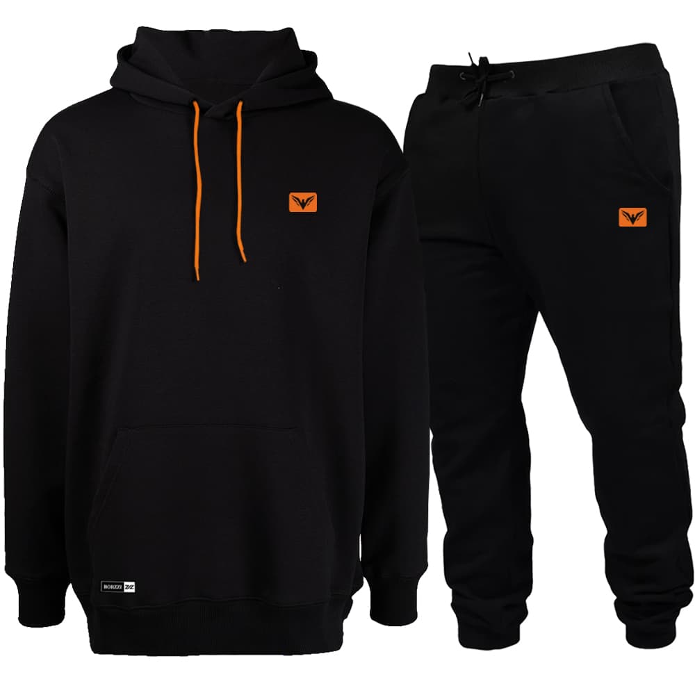 Conjunto Moletom Masculino Kit Blusa + Calça Cordão Neon Sir