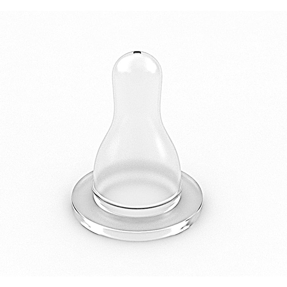 Bicos de Mamadeira Silicone Pacote c/20 Unidades - Bico de Silicone Bico Mamadeira