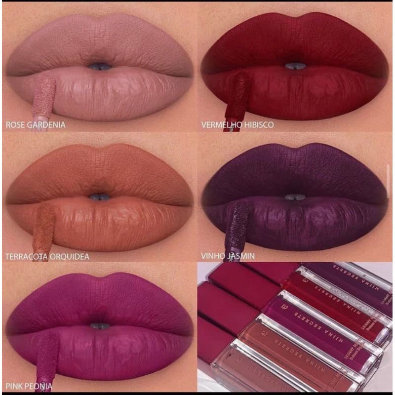 Batom Líquido Niina Secrets Skinny Matte