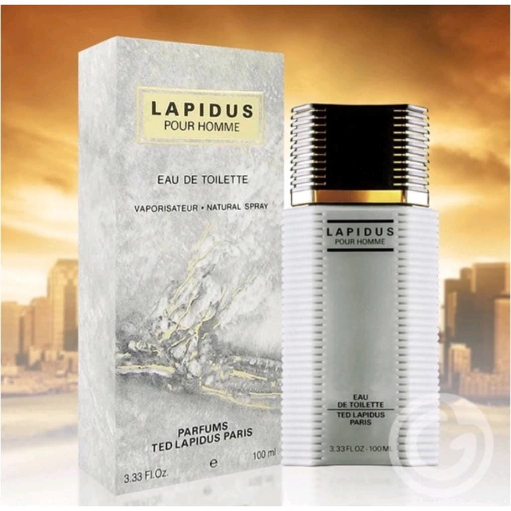 Perfume Lapidus 100ml Masculino Original Lacrado Importado Para Homem