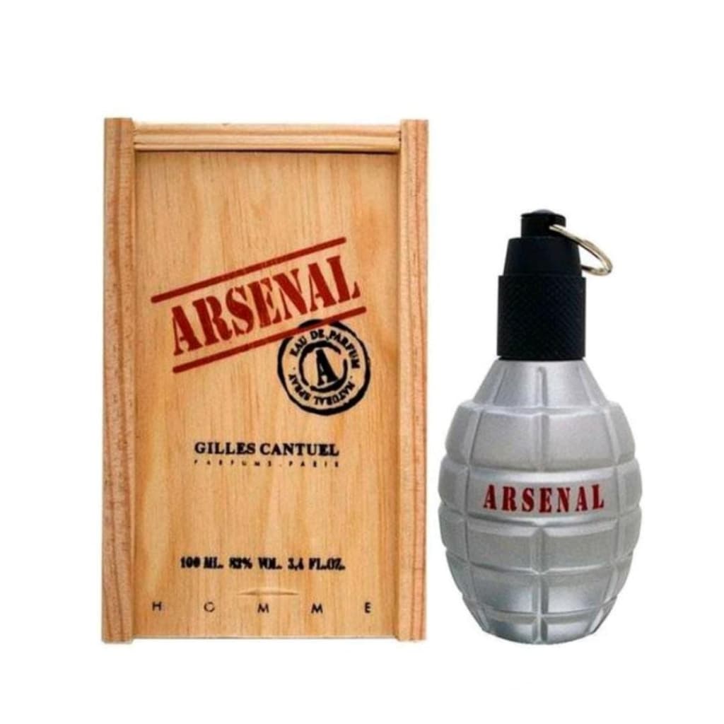 Perfume Arsenal Grey 100ml - Masculino - Eau De Parfum Gilles Cantuel Para Homem 100% Original Lacrado Importado