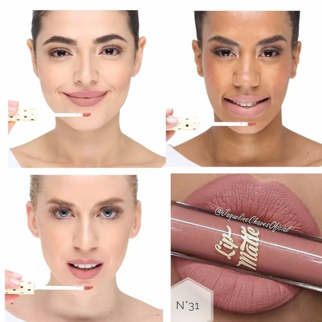 Batom Liquido Matte Cor 31 Latika