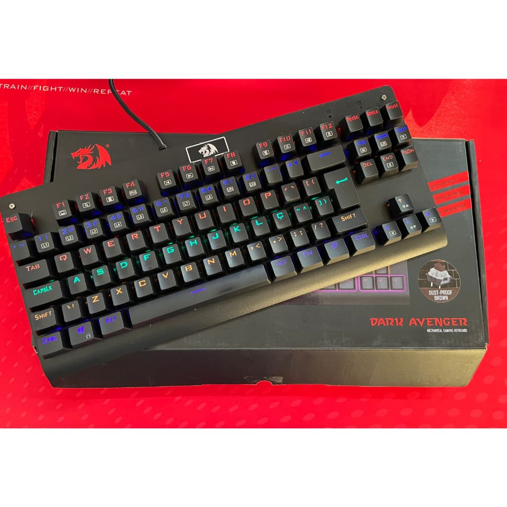 Teclado Mecânico Redragon Dark Avenger Rainbow (Recondicionado)