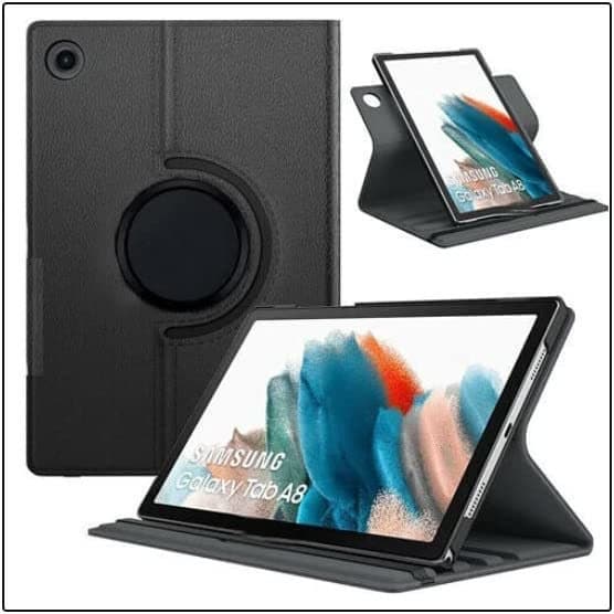 Capa Giratória Para Tablet Samsung Galaxy Tab A8 (2022) X200 X205 - 10.5'' Polegadas