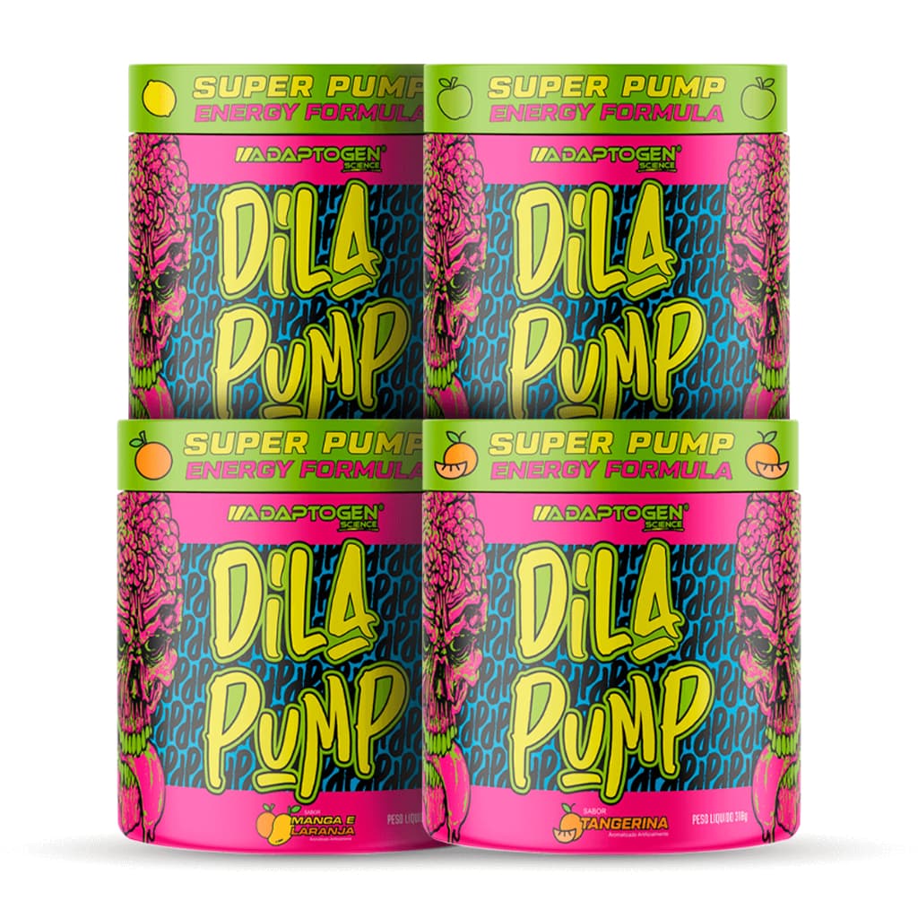 Dila Pump Adaptogen - Pré Treino sem Cafeina