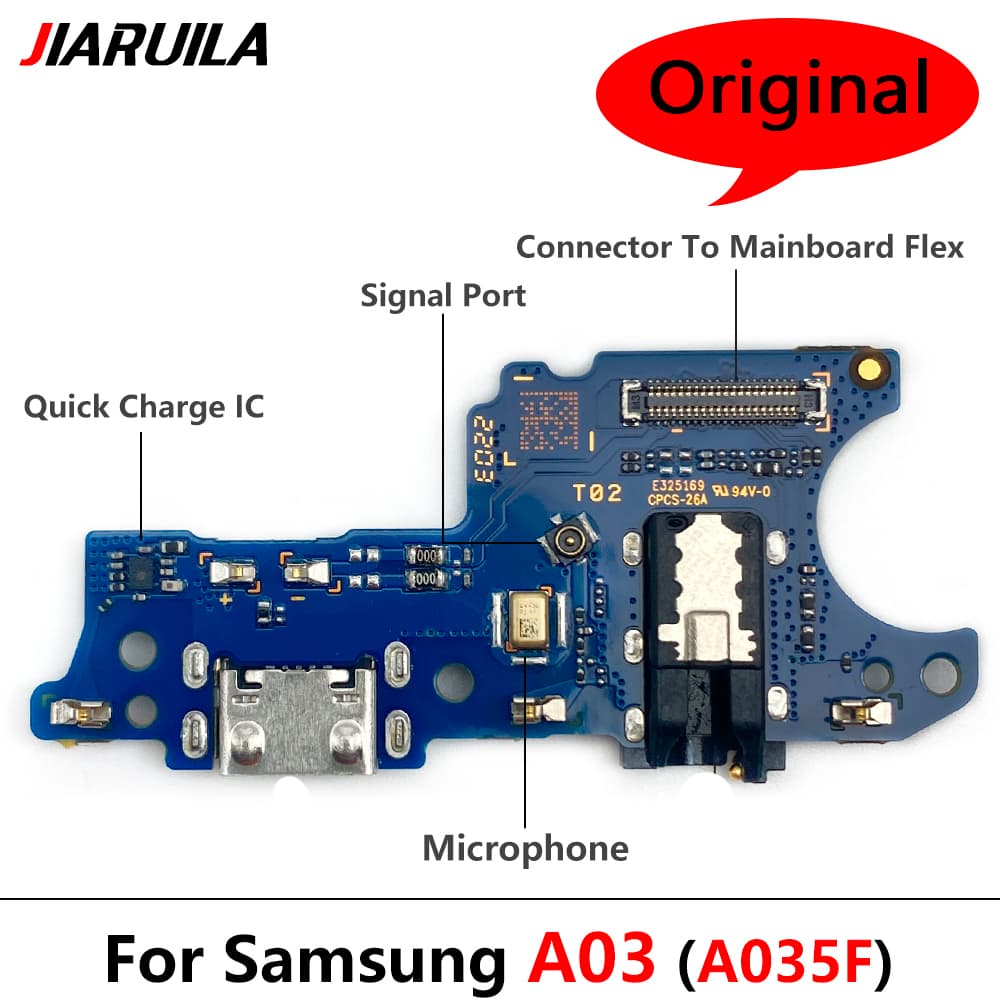 Conector de Carga Samsung A03 sm-a035 turbo enviamos rapido