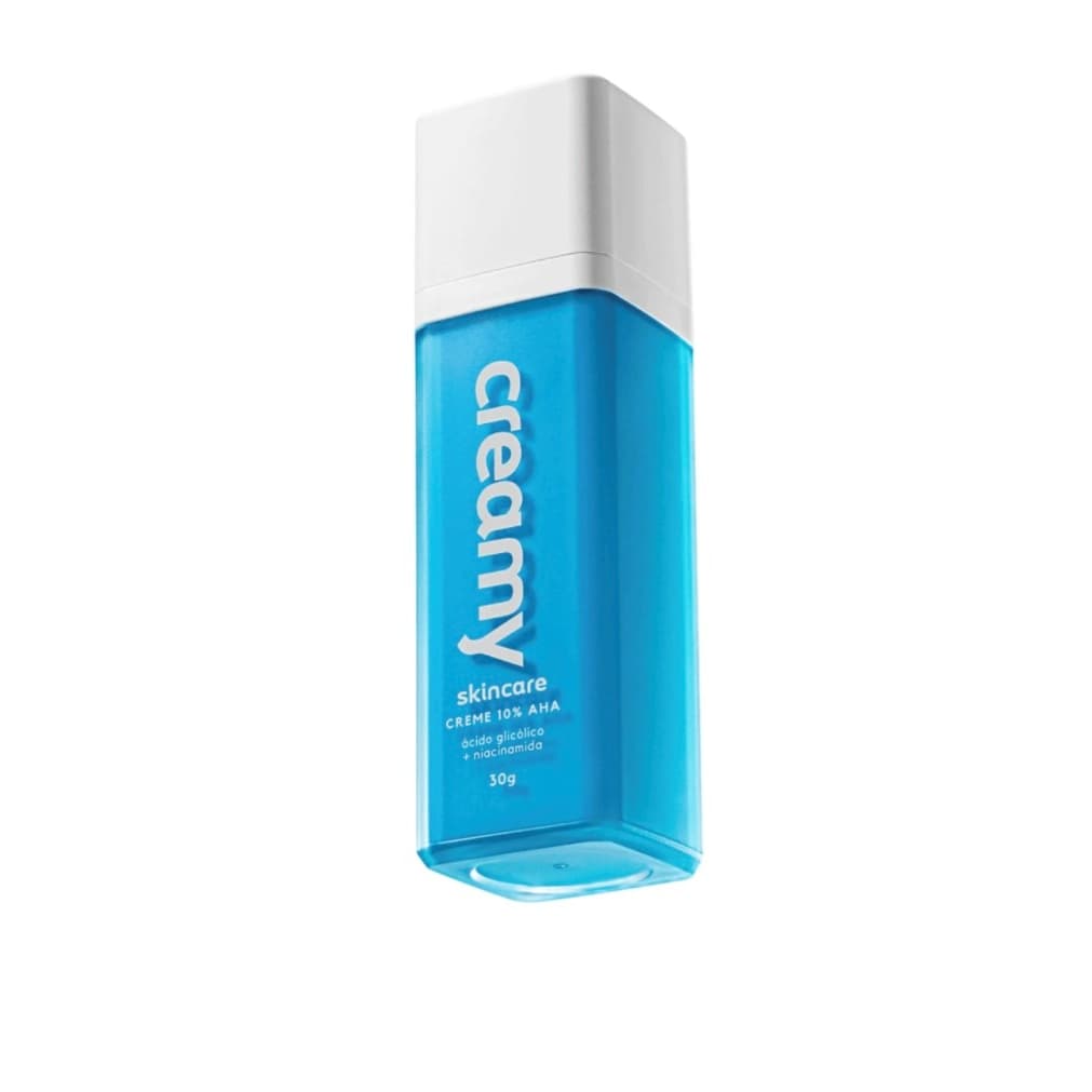 Creamy skincare ácido glicólico 10% anti idade rejuvenescedor 30g