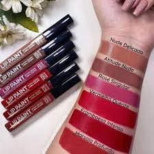 Batom Líquido Lip Paint Ultra Color Semi Matte Hidratante