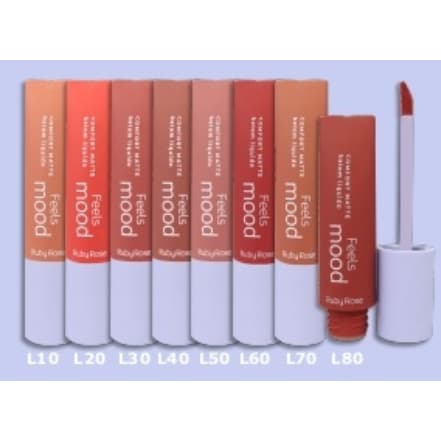 Ruby Rose Feels Mood Comfort Matte Position - Batom Líquido 4,1ml