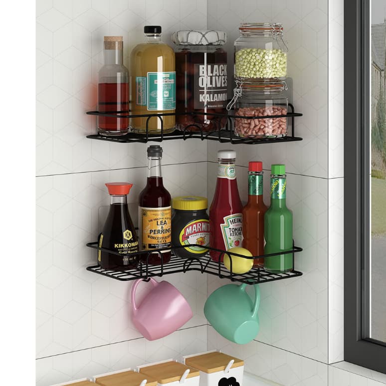 SUPORTE PARA SHAMPOO PARA USO NO BANHEIRO NA PAREDE suporte organizador multiuso