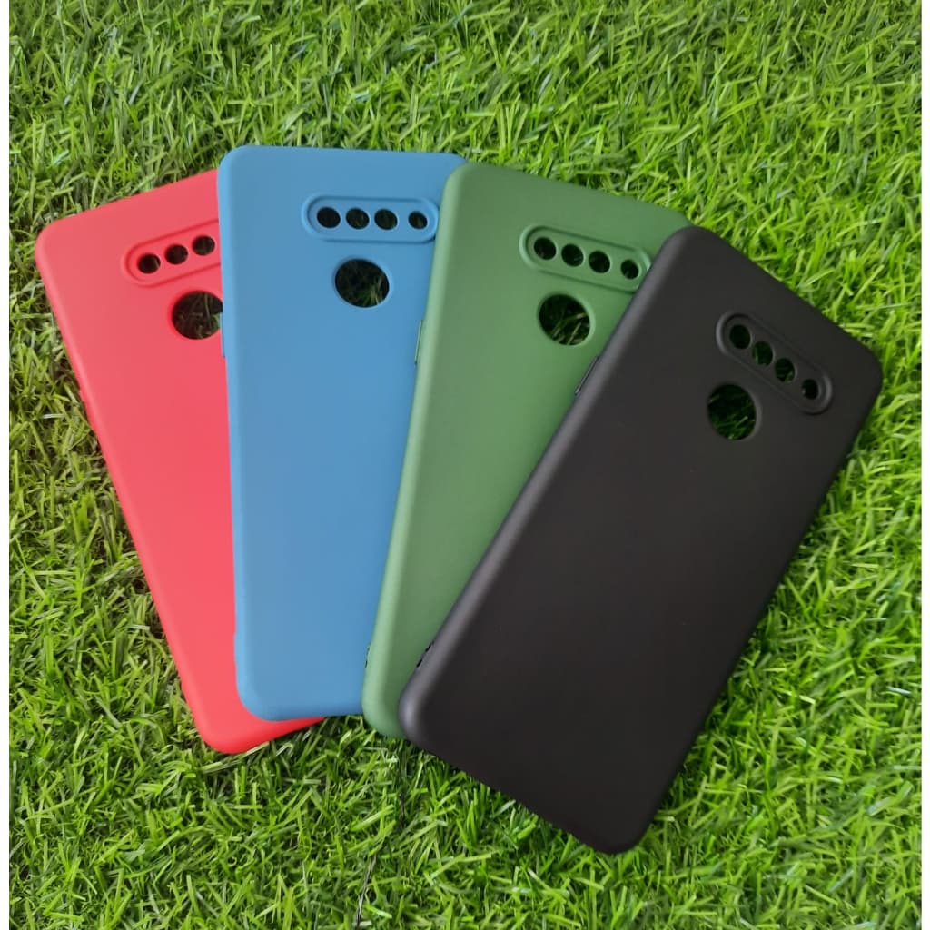 Capa capinha p/ LG K50s proteção de câmera Capa capinha p/ LG K50s aveludada Capa capinha p/ K50s cor lisa
