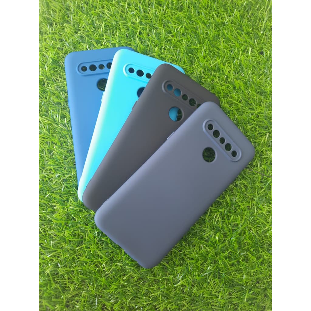 Capa capinha p/ LG K61 proteção de câmera Capa capinha p/ LG K61 aveludada Capa capinha p/ K61 cor lisa