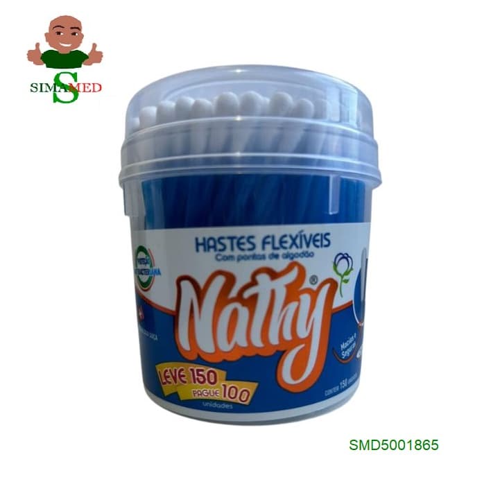 KIT HASTES FLEXÍVEIS COTTON POTE 450UNDS - NATHY