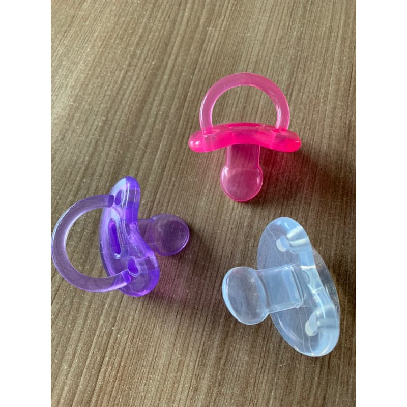 Kit Com 3 Chupetas de Silicone Pepeta Orto Fase 2