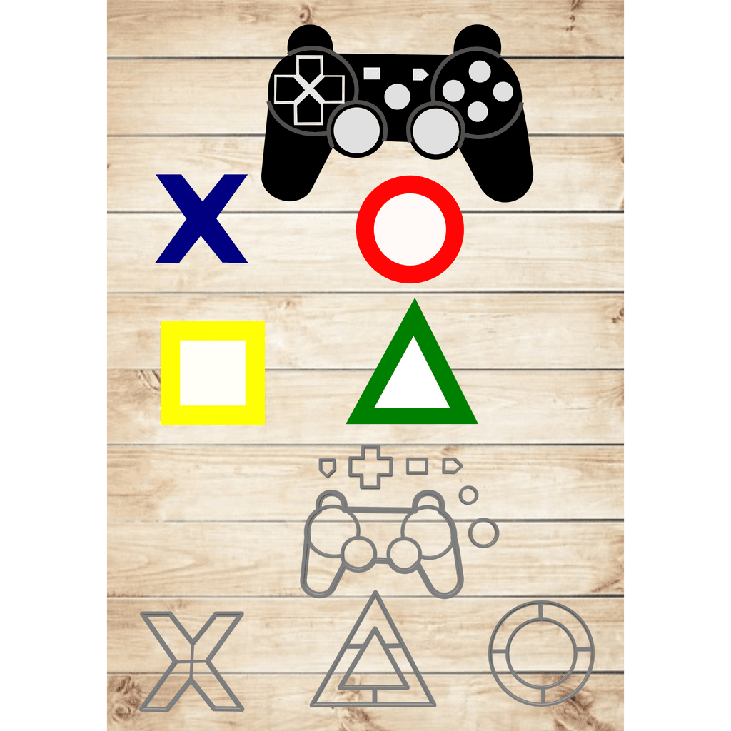 cortador controle video game playstation 5cm Promoção