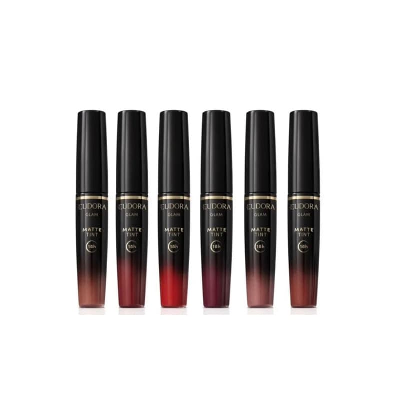 Batom Líquido Glam Matte Tint Eudora 4ml (cor a escolher)